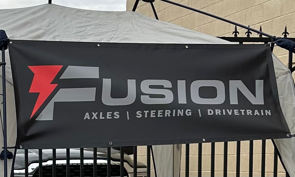 Fusion Vinyl Banner (5 ft x 2 ft)