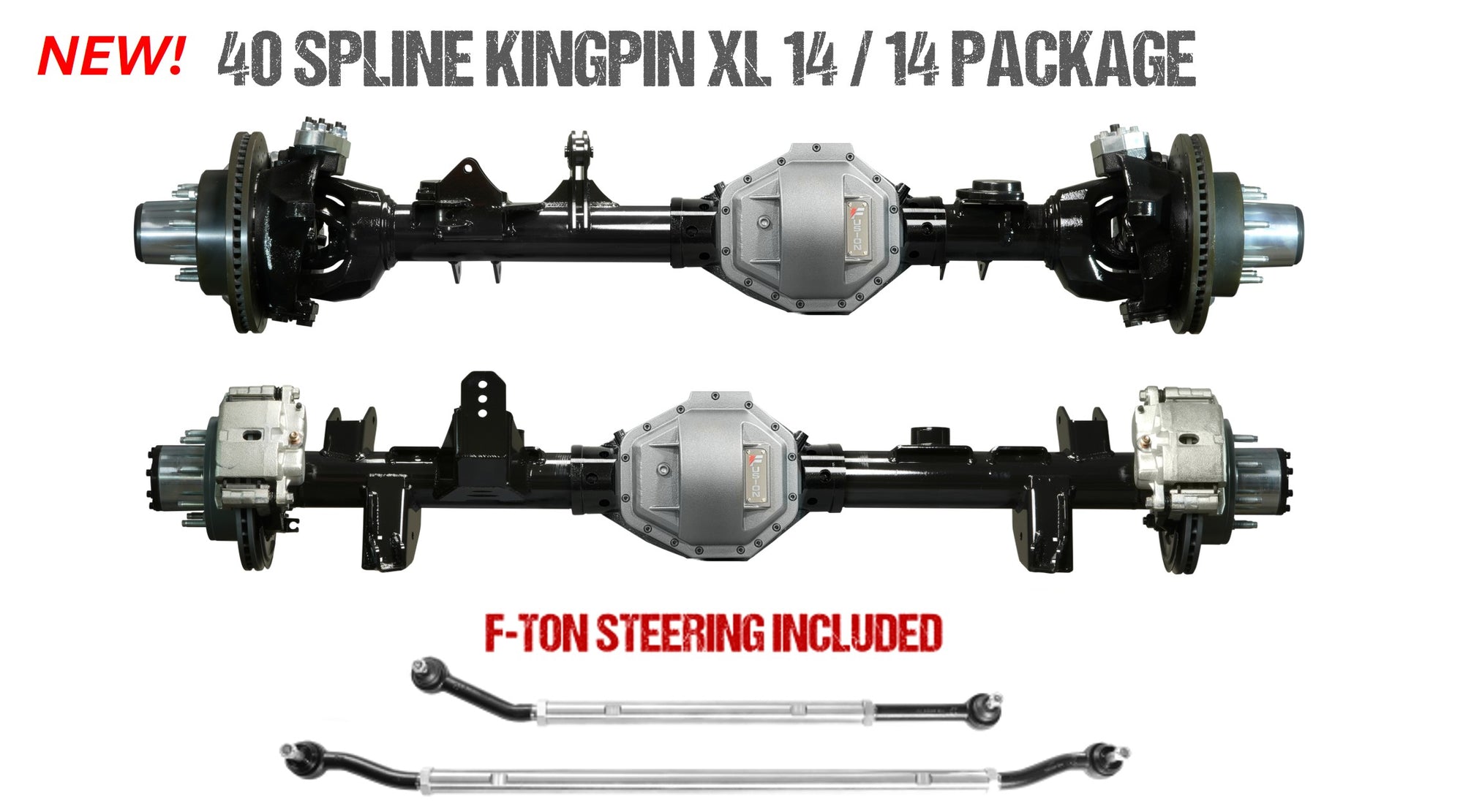 40 Spline Kingpin XL 14/14 for Jeep Wrangler JL