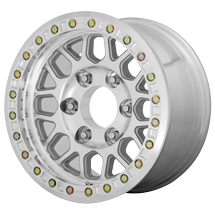 KMC KM234 Grenade Desert 17x8.5 - 4.75" 8x6.5 Bolt Pattern Backspace - Machined - fusion4x4