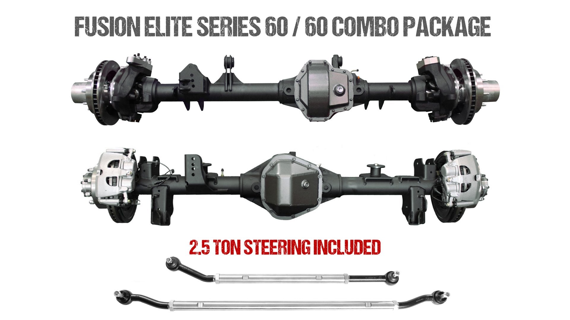 Fusion Elite Kingpin 60 | Elite 60 Full Float for Jeep Wrangler JL - fusion4x4