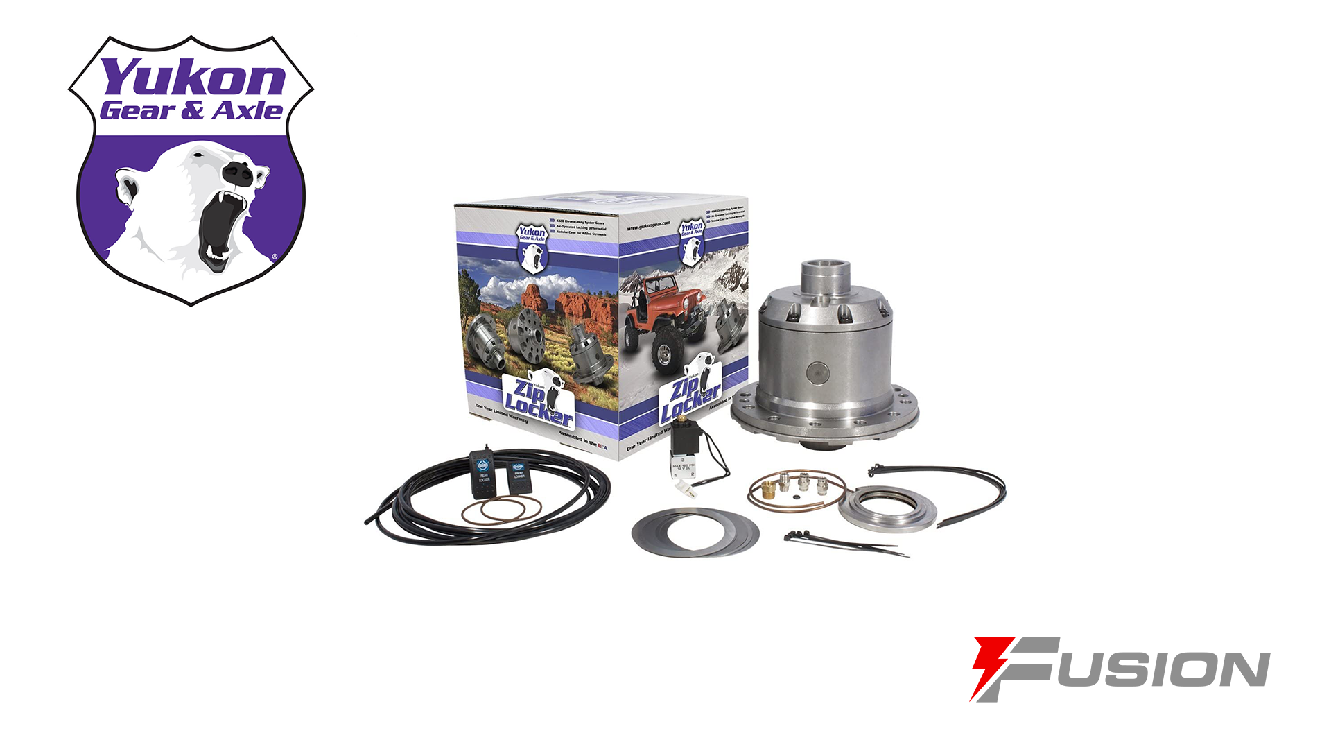 Dana 30 Yukon Zip Locker - 30 Spline (3.73 & Up) - fusion4x4
