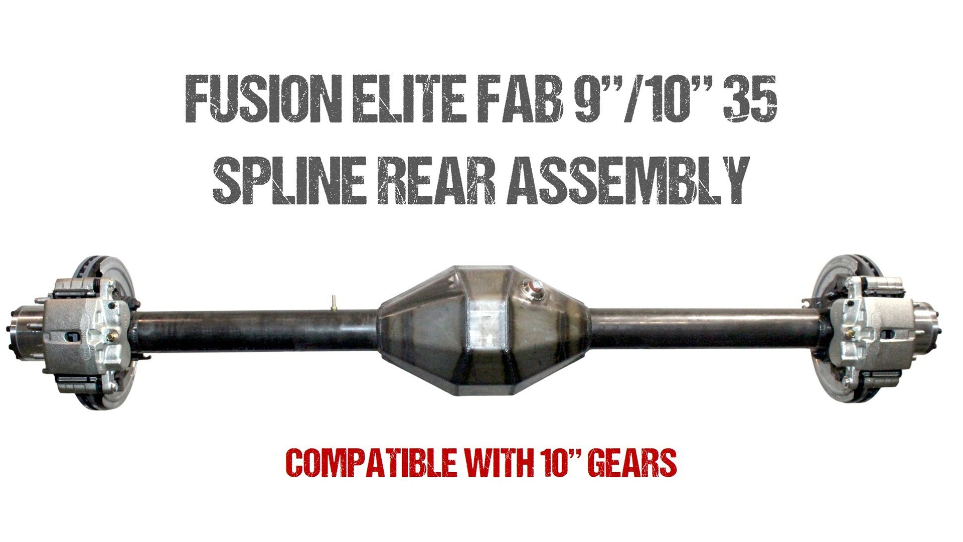 Fusion Elite Series Fabricated 9"/10" 35 Spline - Full Float Rear Axle - fusion4x4