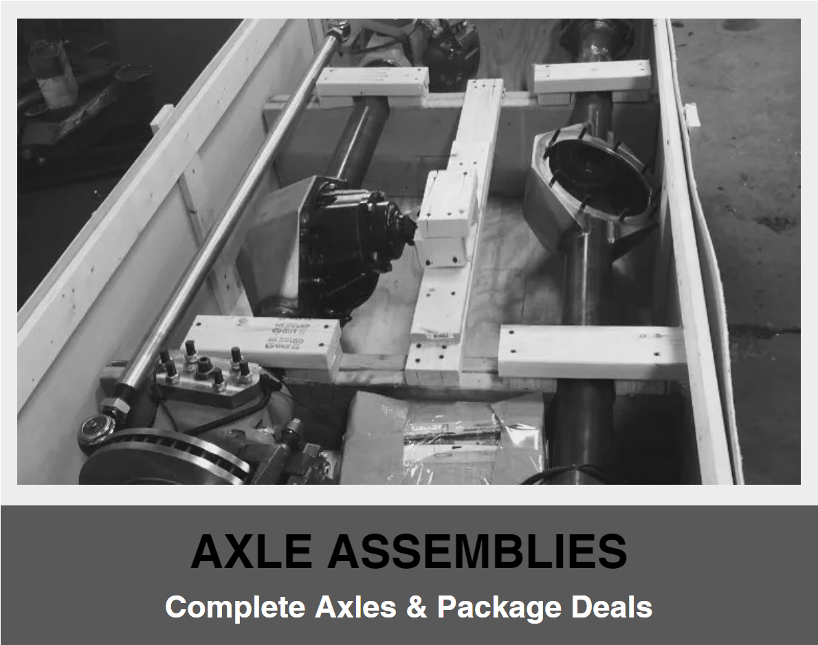 COMPLETE AXLE ASSEMBLIES