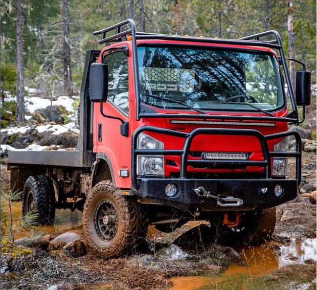 Isuzu NPR Kingpin XL 80 Front / Full Float 80 Rear - Axle Package