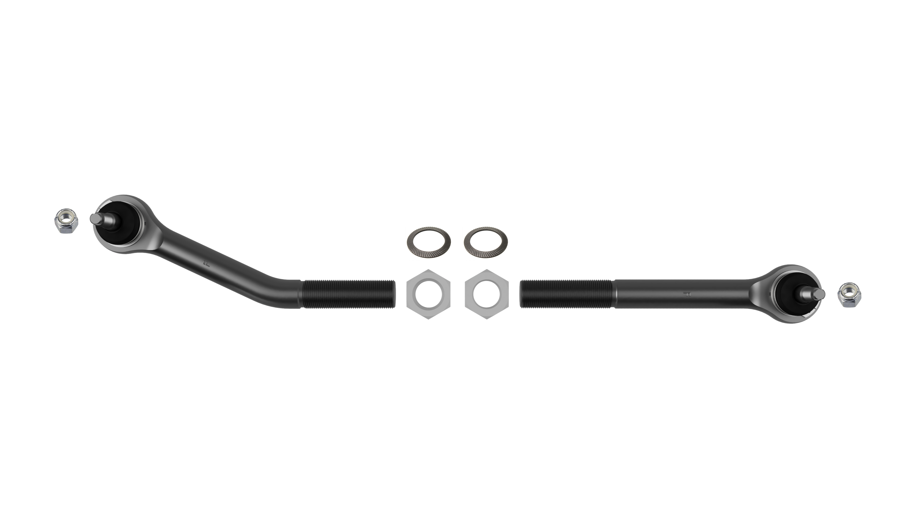 2.5 Ton to F-Ton Drag Link Forging Upgrade Kit for Jeep JK - Fusion4x4
