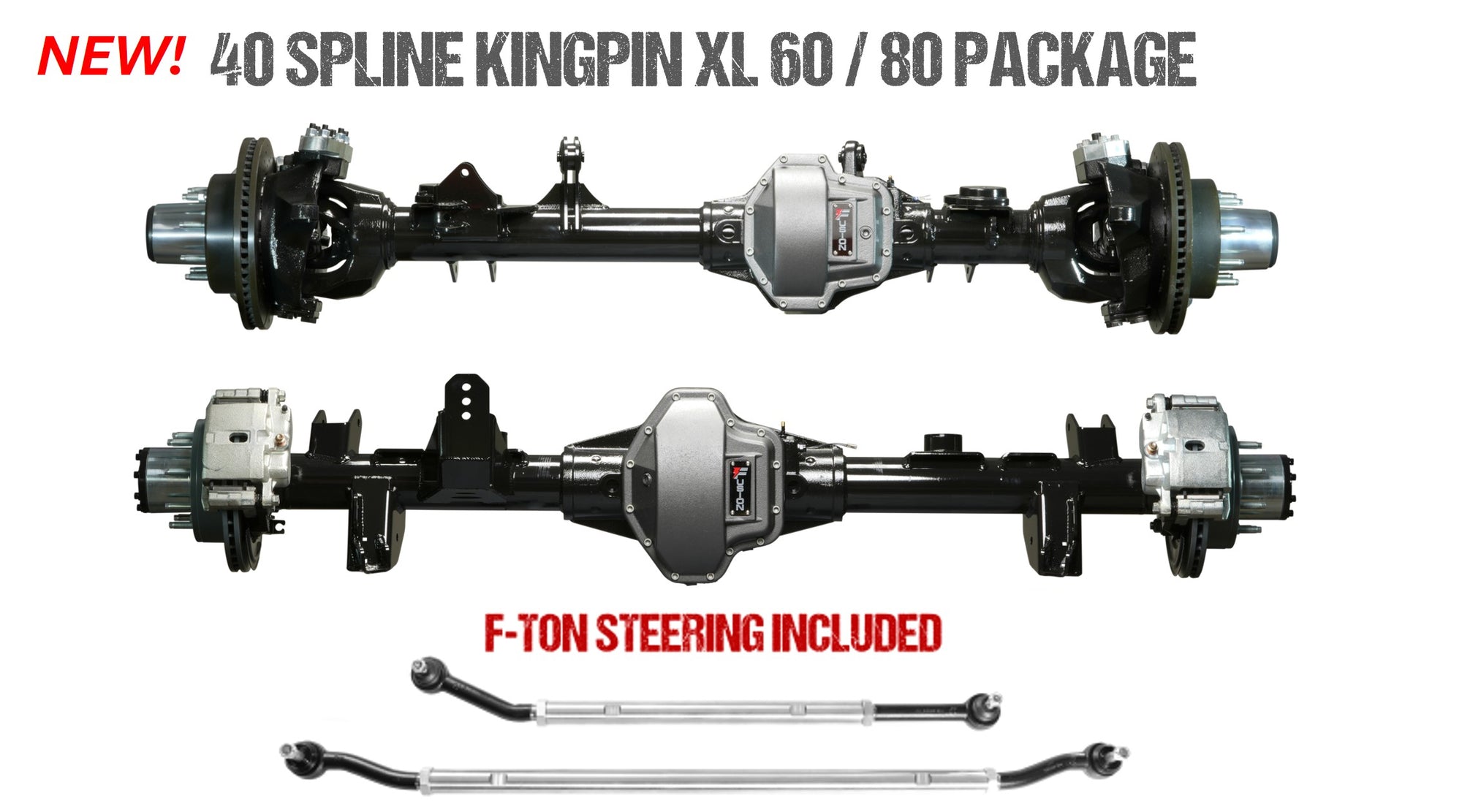 40 Spline Kingpin XL 60/80 for Jeep Wrangler JK