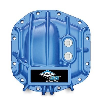 Dana Spicer 10053467 Differential Cover for Dana 35 Axles for 18-19 Jeep Wrangler JL (Blue) - fusion4x4
