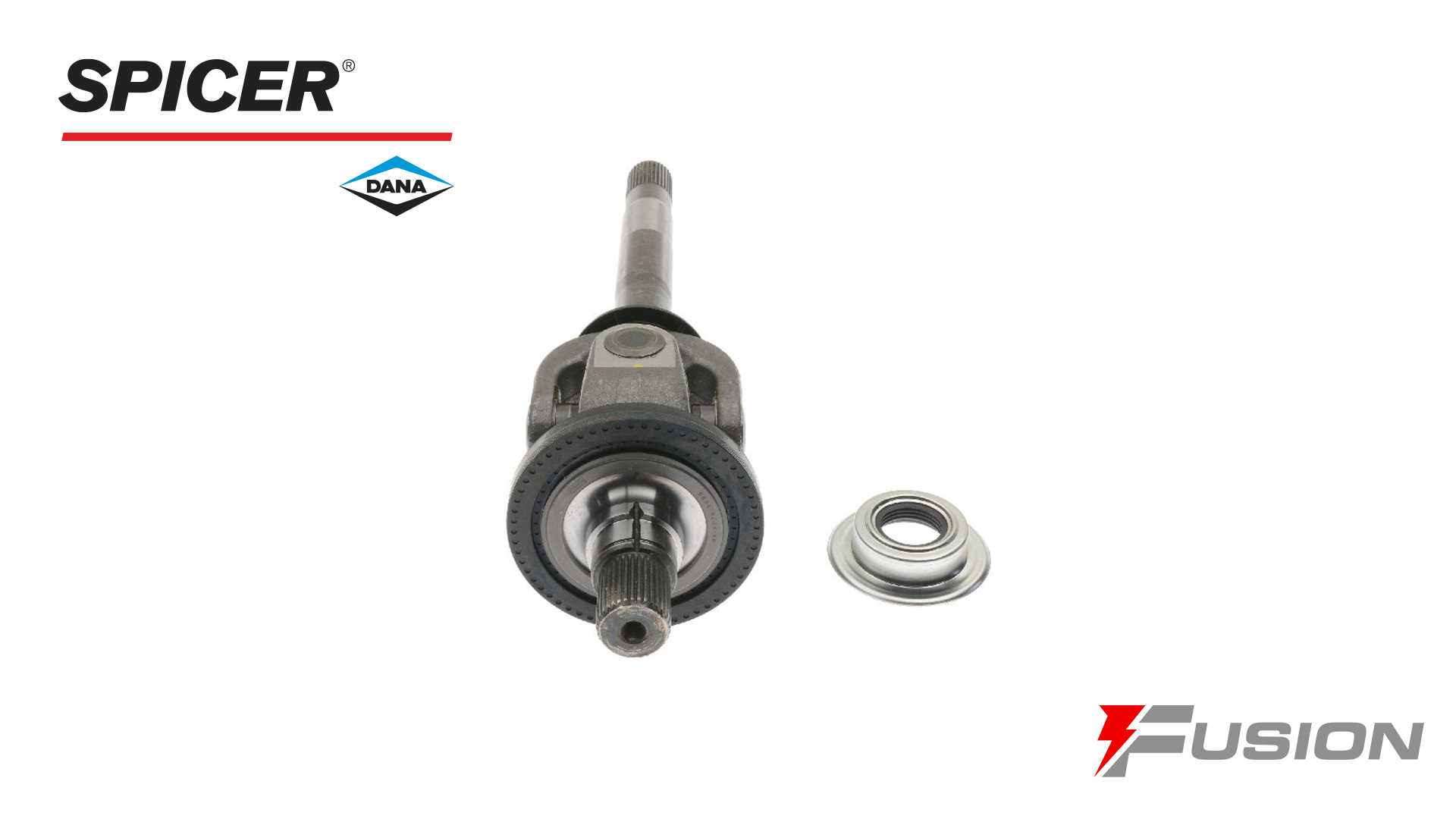 1550 Spicer Super Duty Axle Shaft Kit - Driver Side (05+ F250-F350) - fusion4x4