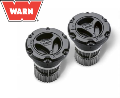 WARN HUB SET FOR 05 & UP FORD SUPER DUTY - BLACK - fusion4x4