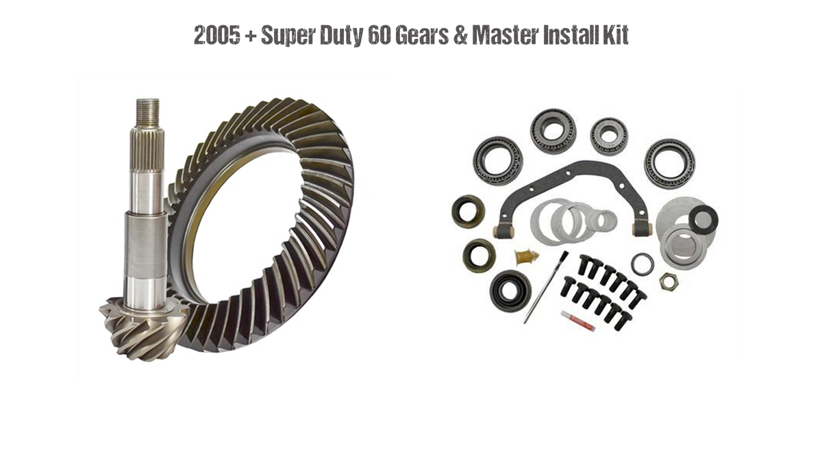 2005+ Super Duty D60 Gears &amp; Master Install Kit - fusion4x4