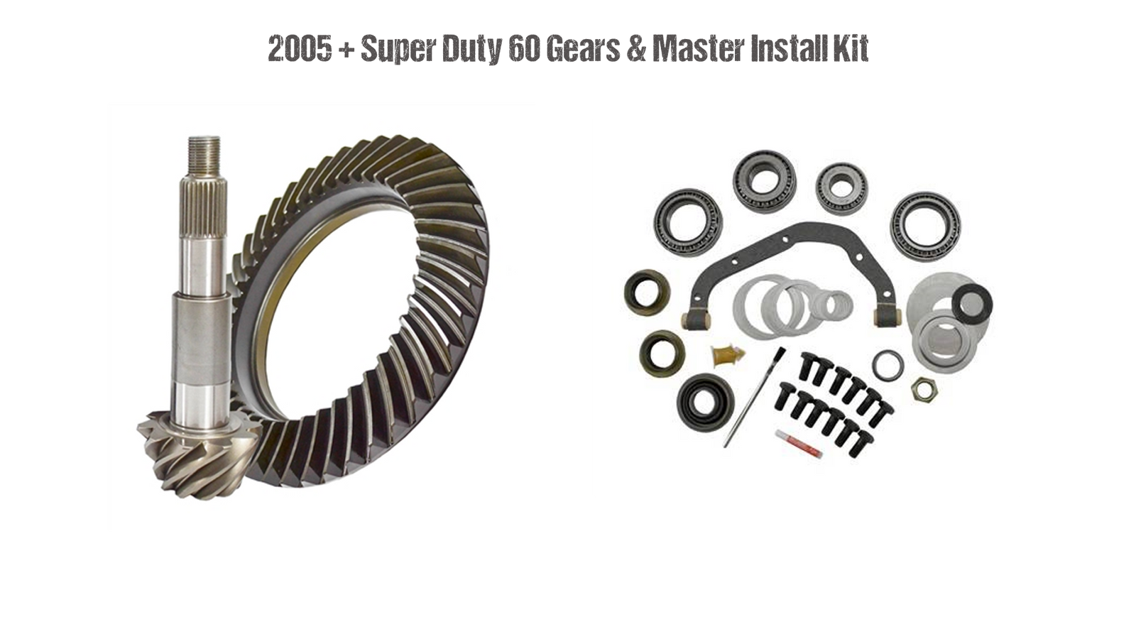 2005+ Super Duty D60 Gears & Master Install Kit - fusion4x4