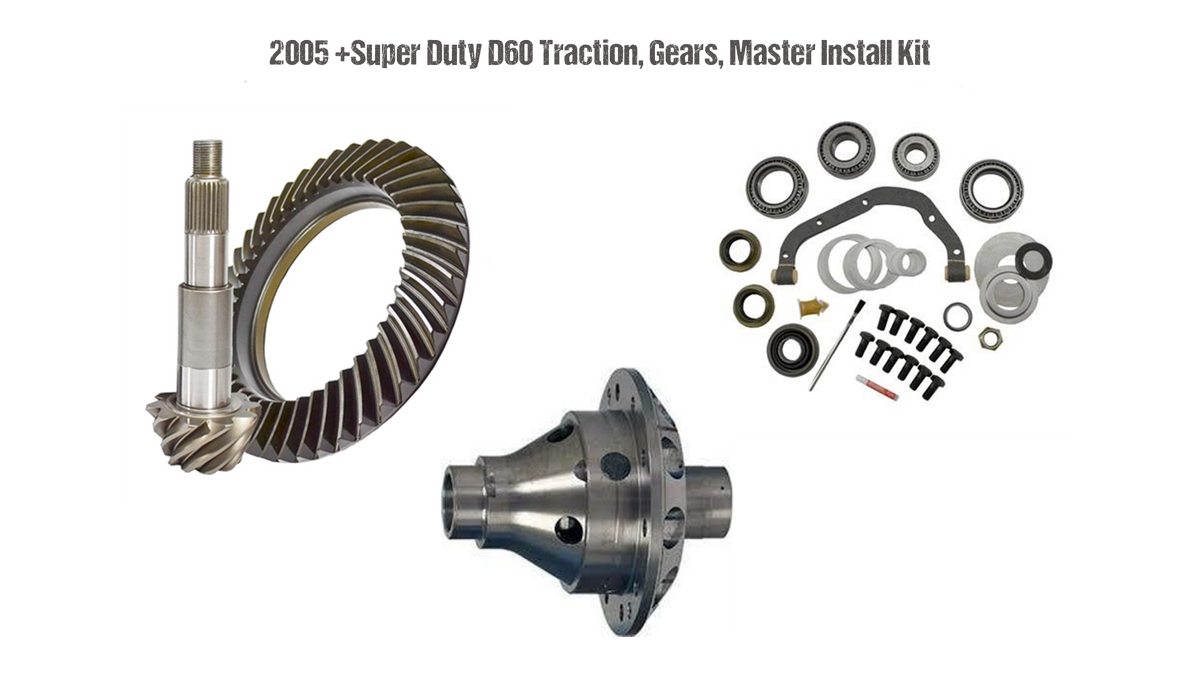 2005+ Super Duty D60 Traction, Gears, Master Install Kit - fusion4x4