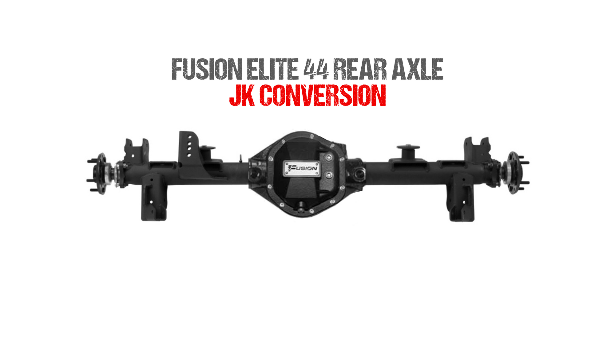 Fusion Elite Dana 44 JK Conversion Rear Axle for Jeep TJ and Jeep LJ