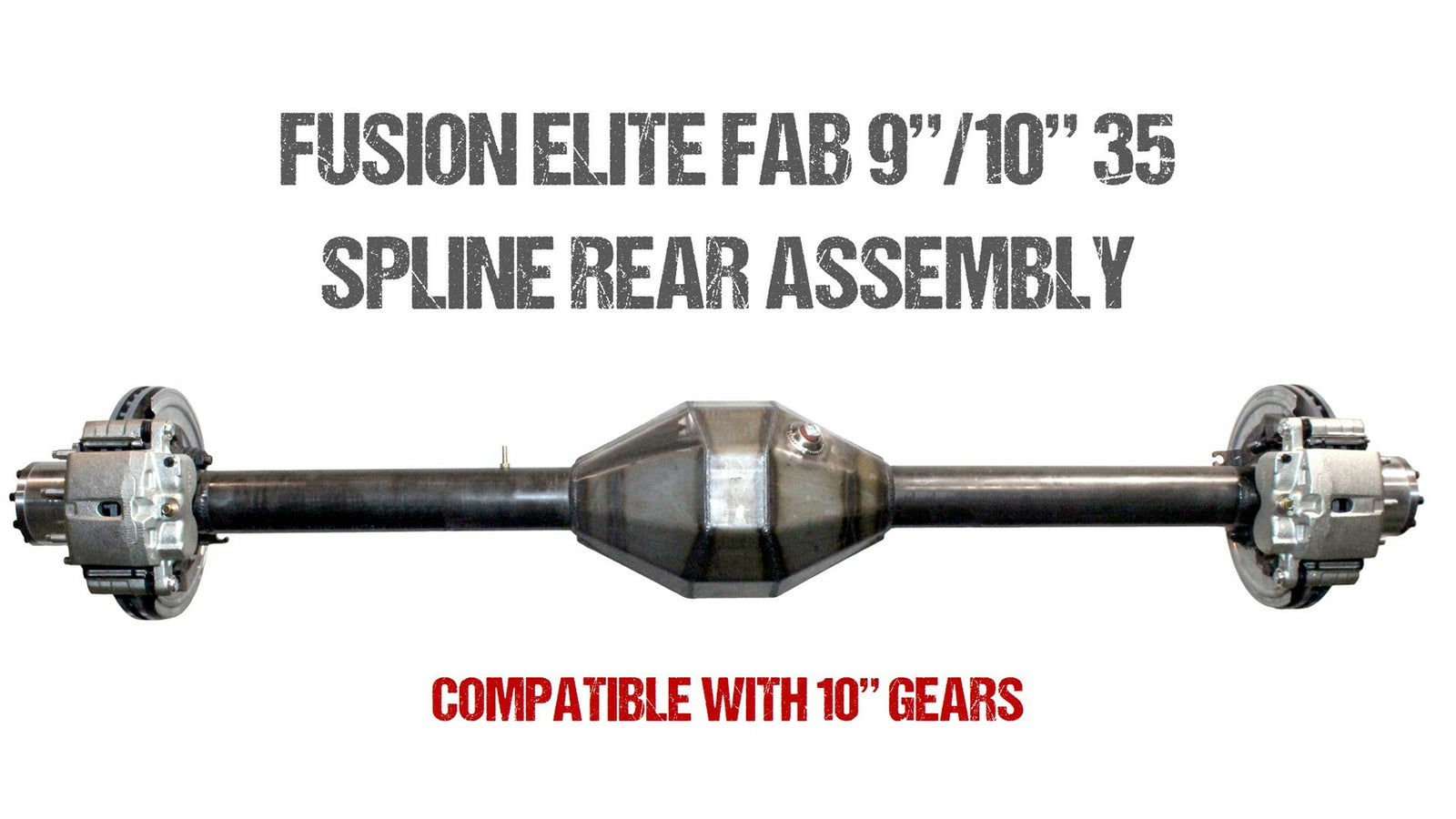 Fusion Elite Series Fabricated 9"/10" 35 Spline - Full Float Rear Axle - fusion4x4