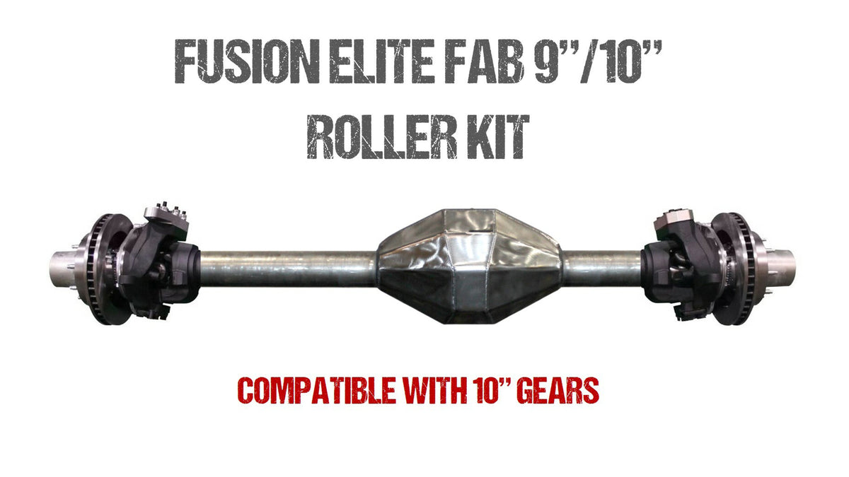 Fusion Elite Series Fabricated 9&quot;/10&quot; Front Roller Kit - fusion4x4