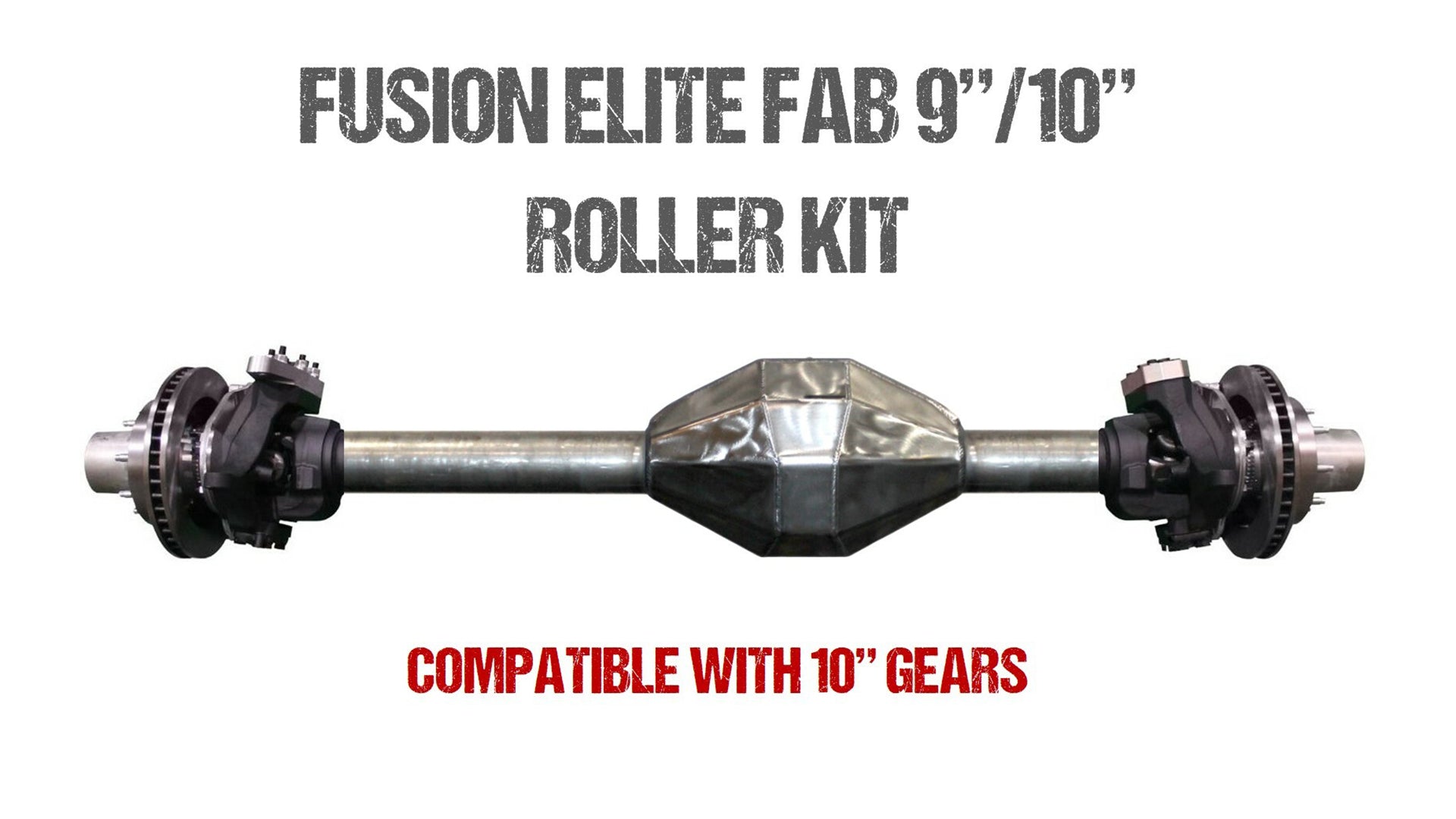 Fusion Elite Series Fabricated 9"/10" Front Roller Kit - fusion4x4
