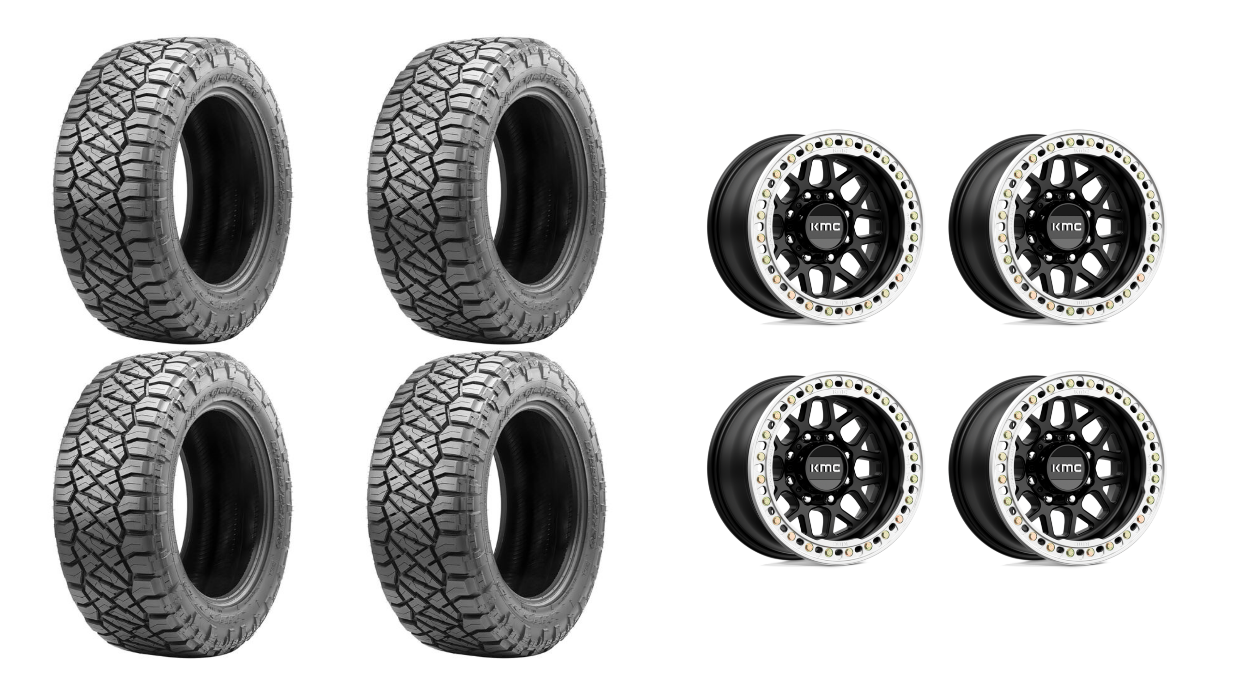 Nitto Ridge Grappler & Wheel Package - Fusion4x4